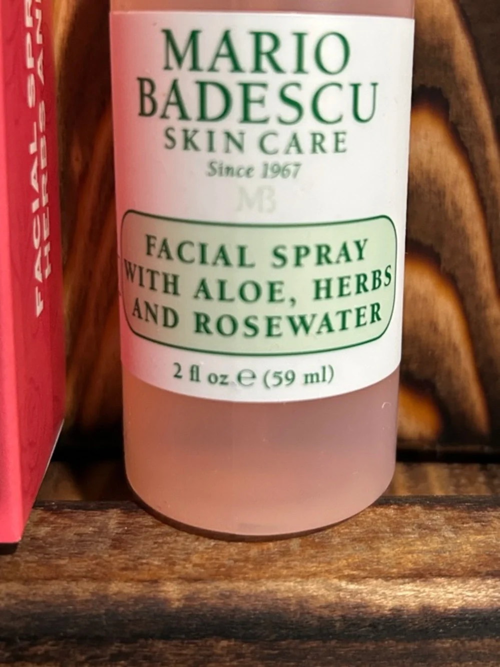 Mario Badescu Pink Facial Spray Mist with Aloe, Herbs & Rosewater